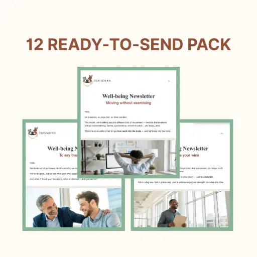 Pack de Newsletters Bien‑Être